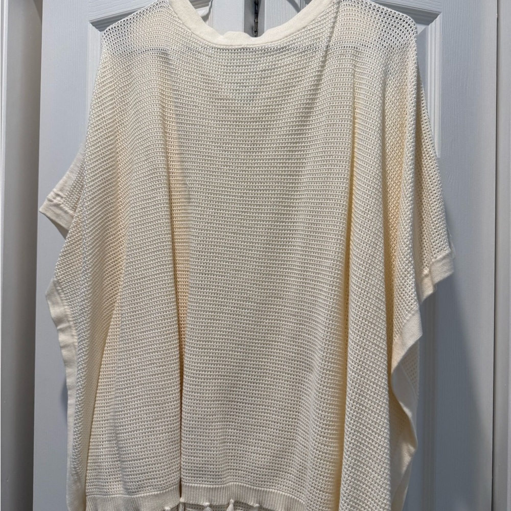 Elegant Cream Women's Top